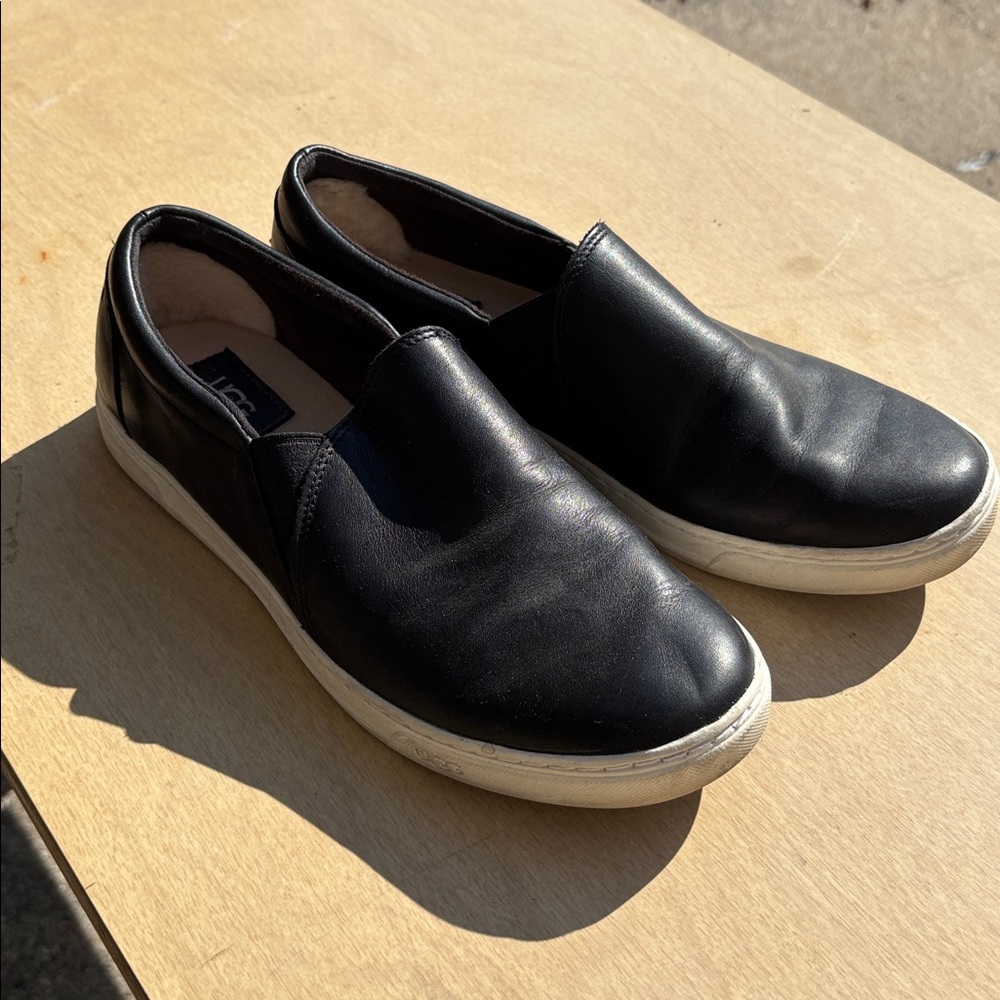 UGG Alameda Black Slip-On Sneakers